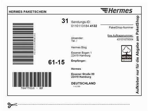 hermes paket nach österreich versenden|Hermes paketschein zum ausdrucken.